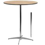 Atlas Commercial Products Cocktail Table, 36" Round 30" and 42" Poles CT536R